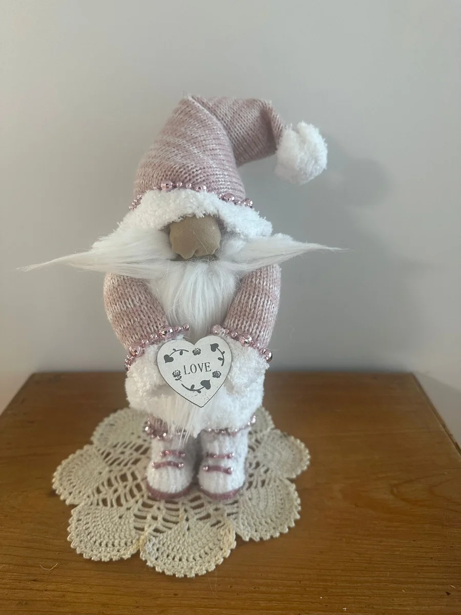 Die "Vintage-Lady" (Rosa/Weiß):